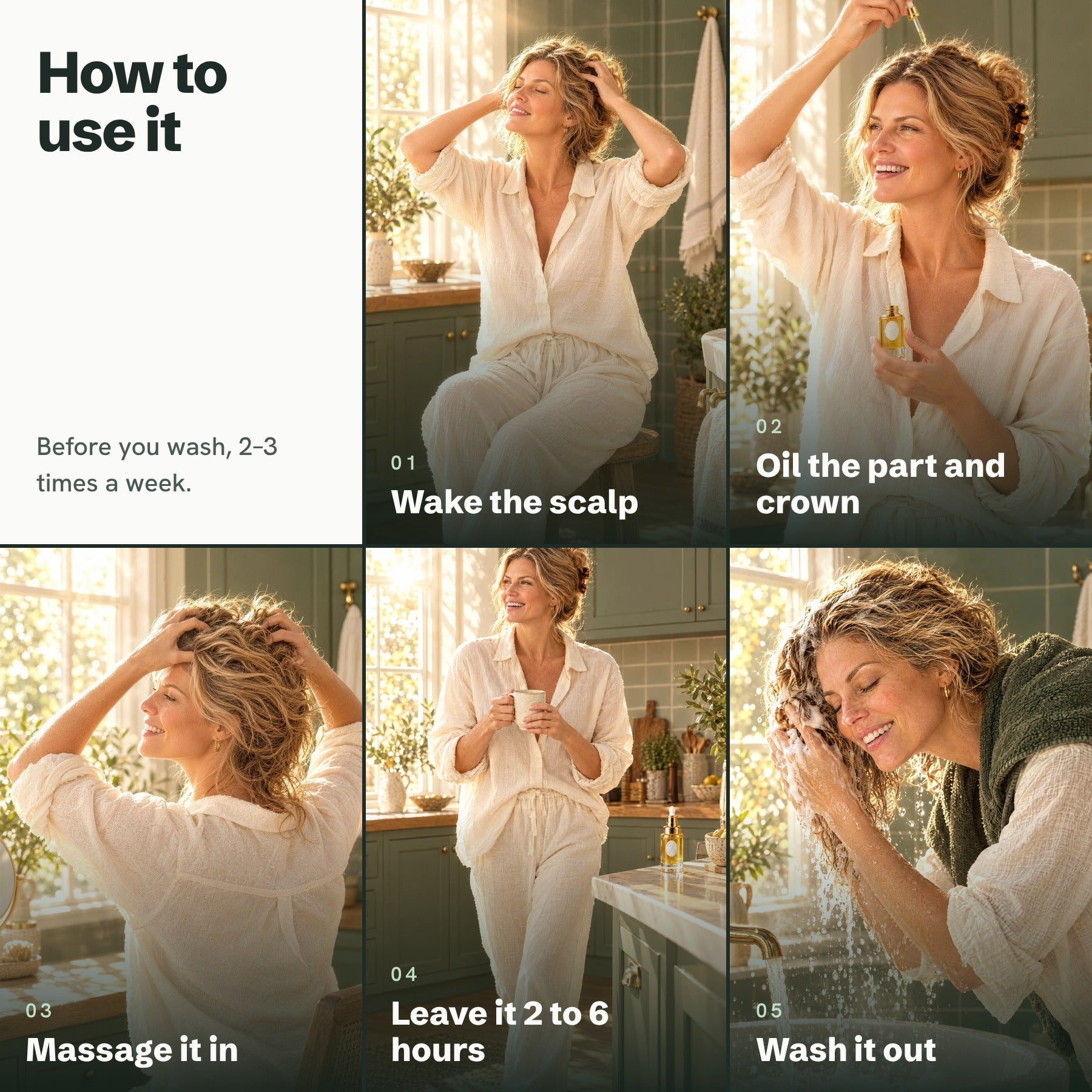 How to use Lumina in five steps, before you wash
