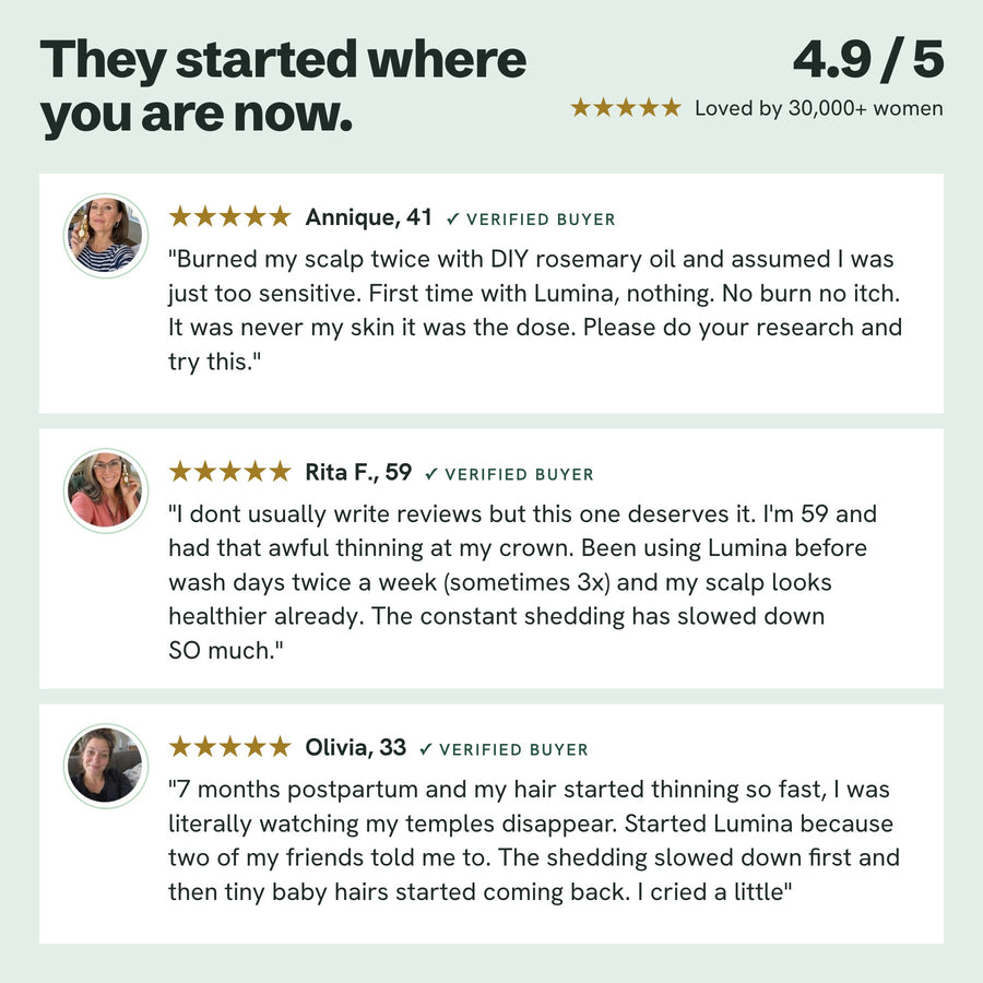They started where you are now: reviews from Annique, Rita and Olivia, rated 4.9 out of 5